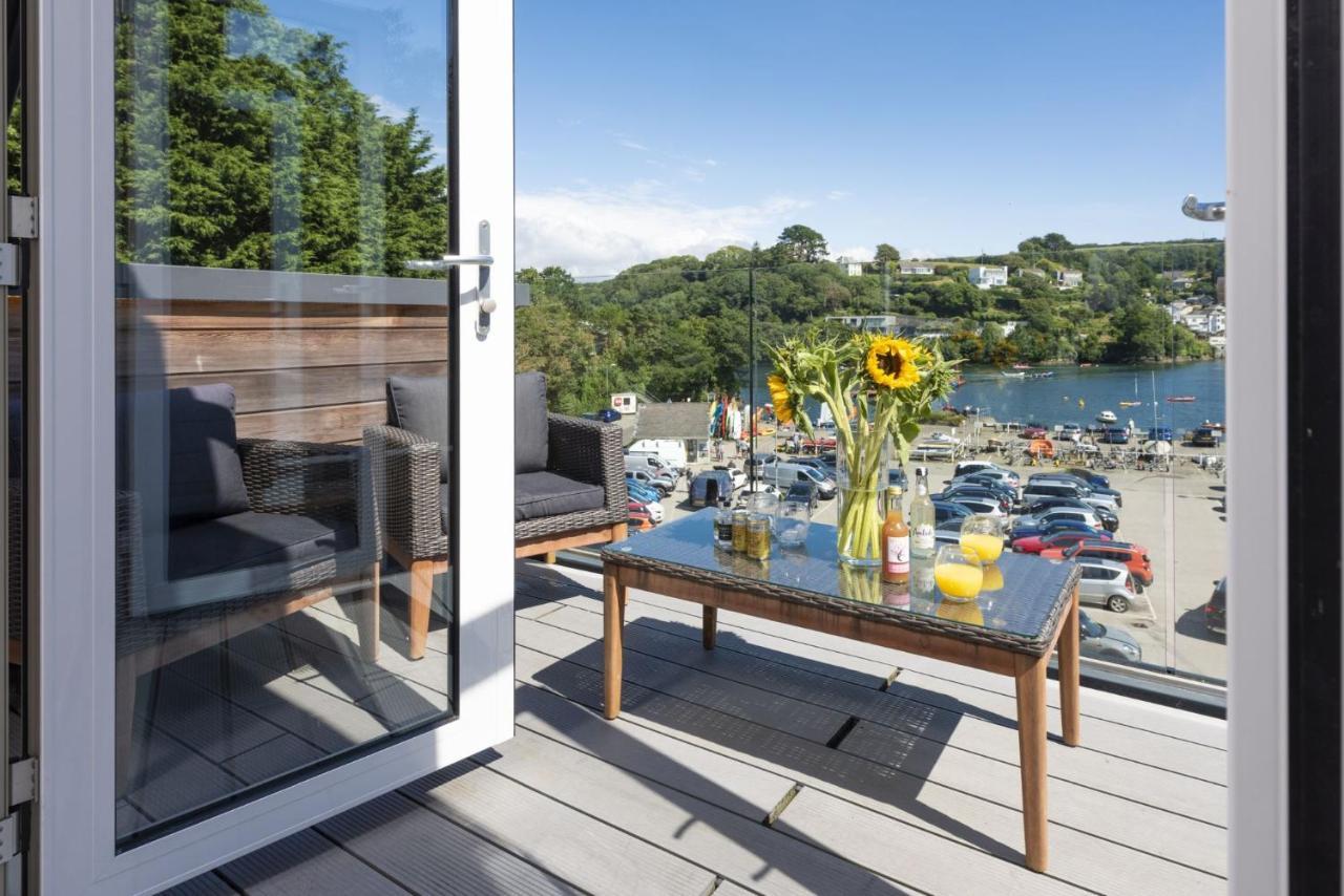 Fowey Penthouse, Fowey Apartment Exterior foto