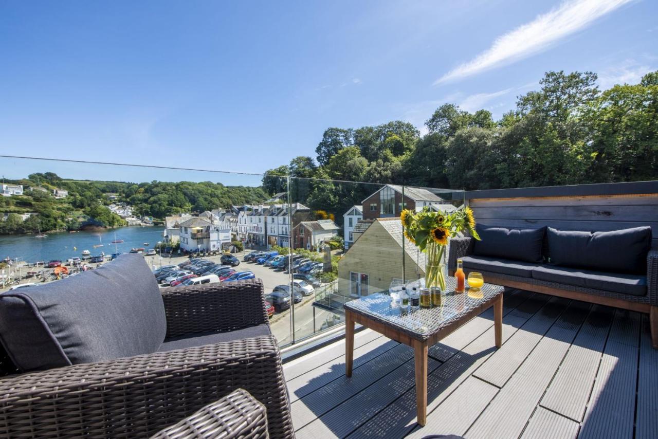 Fowey Penthouse, Fowey Apartment Exterior foto