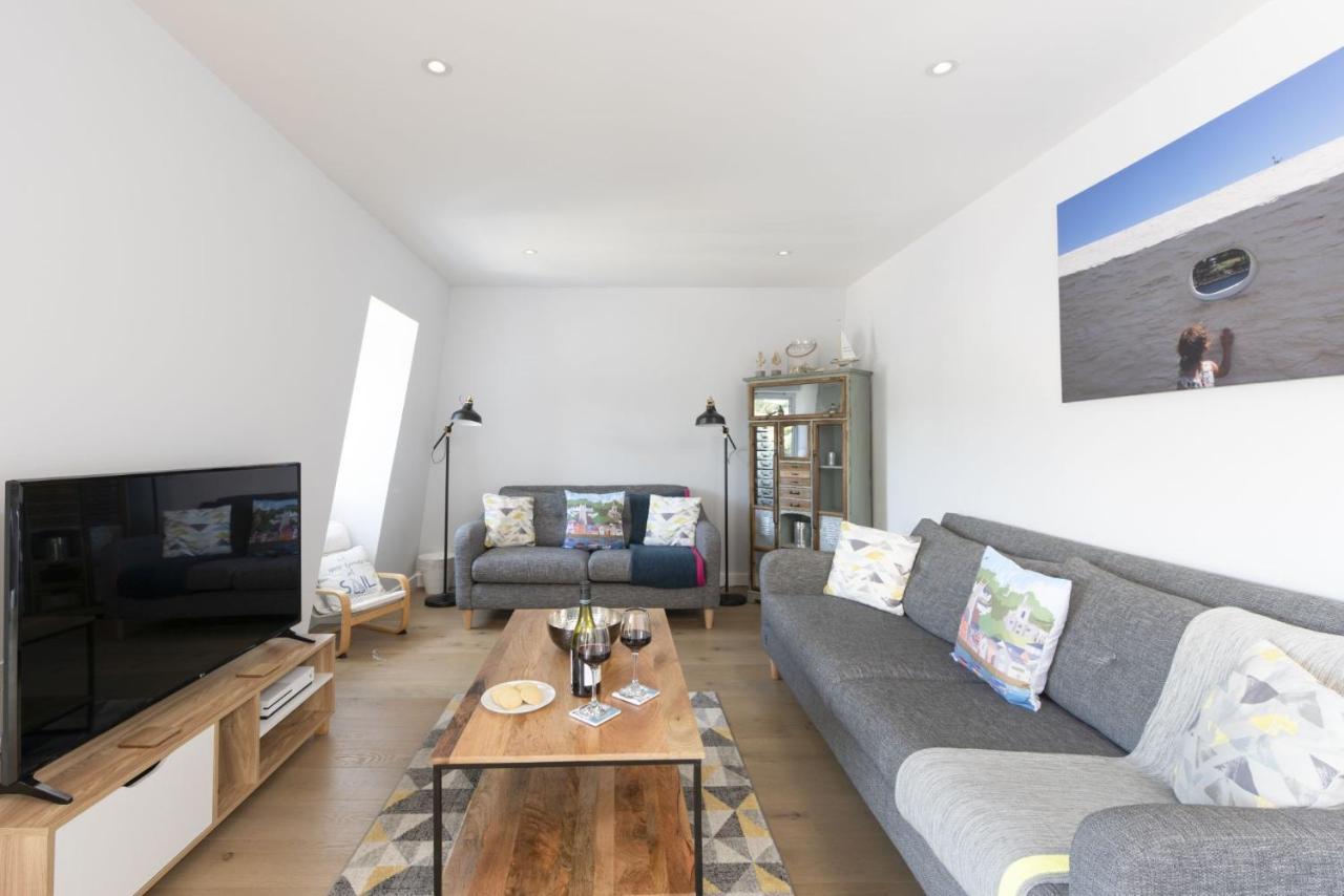 Fowey Penthouse, Fowey Apartment Exterior foto
