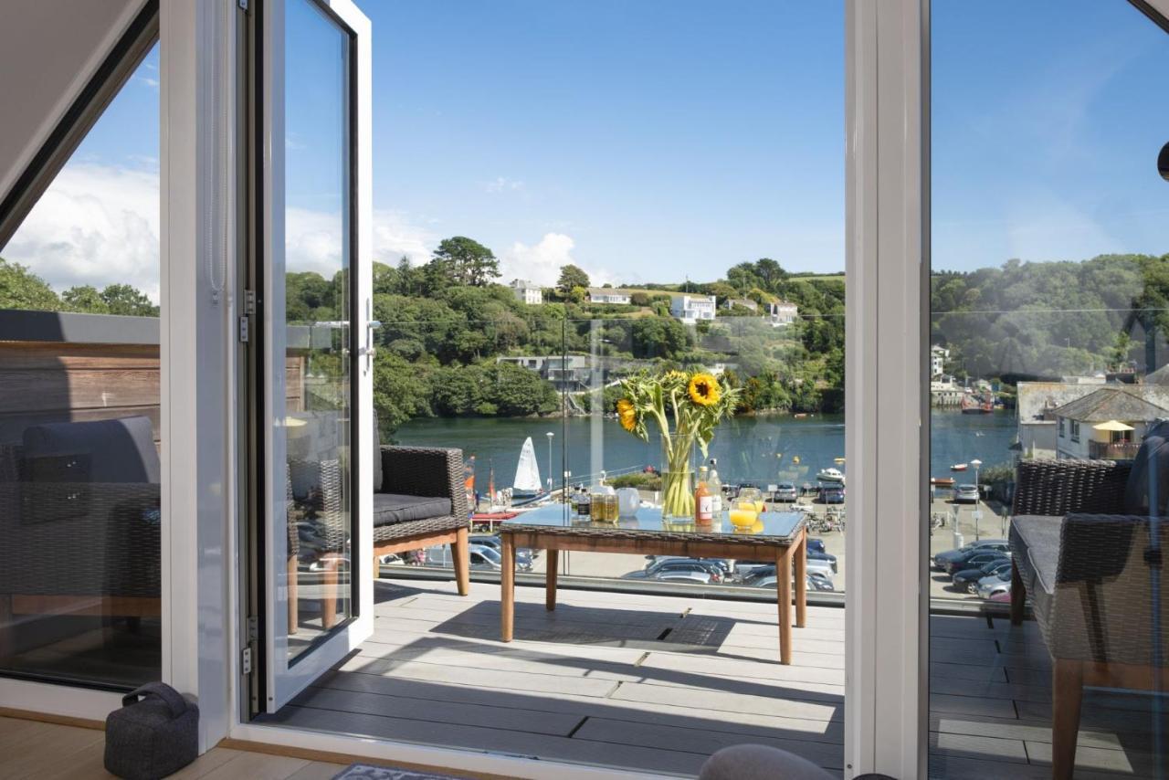 Fowey Penthouse, Fowey Apartment Exterior foto