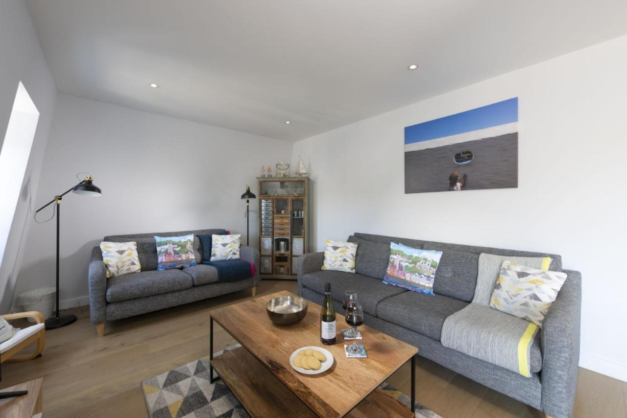 Fowey Penthouse, Fowey Apartment Exterior foto