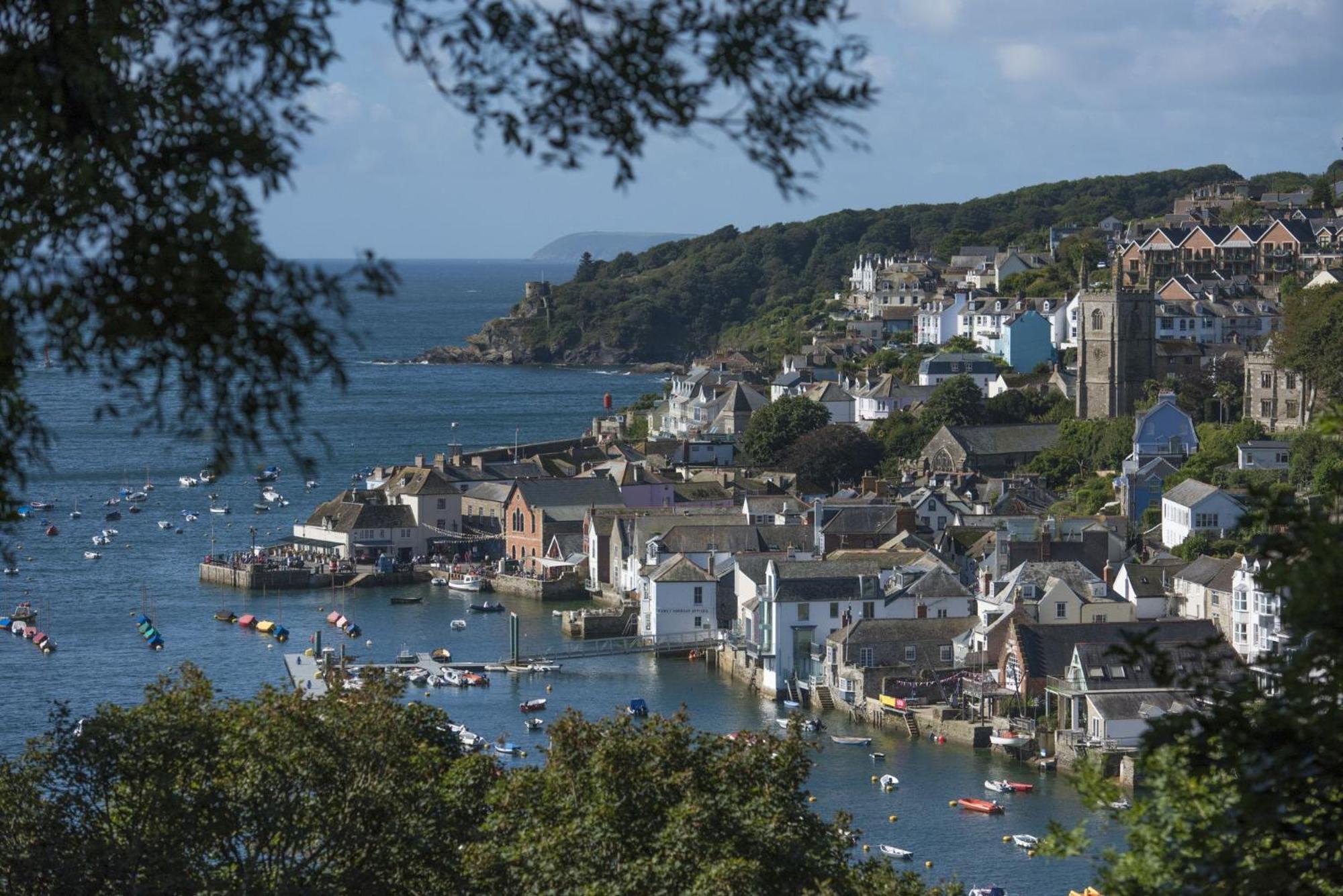 Fowey Penthouse, Fowey Apartment Exterior foto
